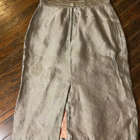 Vintage Metallic Skirt - Picture 5 of 6